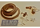 WASHER JET, HOSE MOTOR & TEES. RESTORATION KIT. E BODY 70-74 & 71-72 B BODY DODGE / PLYMOUTH