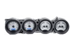 DAKOTA DIGITAL INSTRUMENT PANEL VHX SERIES 1970-74 E/BODY [MPH] SILVER GAUGE BLUE LIGHT