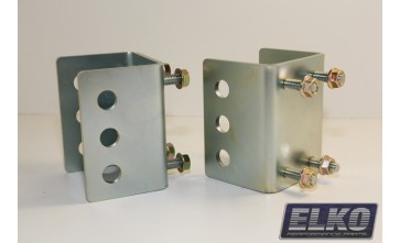 2 INCH DROP. LOWERING HANGERS. FRONT LEAF SPRING HANGER