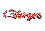 Valiant Charger Rear Tailpanel "CHARGER" Script Decal / Sticker