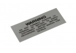Batter warning decal VF VF VG VH VJ VK CM CM