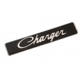 Valiant Charger Dash / Crash Pad " Charger " Aluminum Foil / Metal Restoration Decal Sticker 