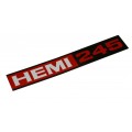 Hemi 245 Air cleaner housing decal