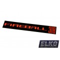 VF-VG Fireball air cleaner housing decal
