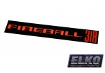 VF-VG Fireball air cleaner housing decal
