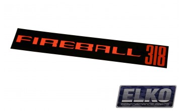 VF-VG Fireball air cleaner housing decal