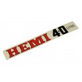 VJ-VK HEMI 4.0 litre Air cleaner housing decal
