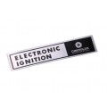 VJ-CL Electronic ignition module decal  