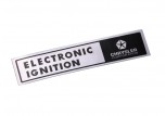 VJ-CL Electronic ignition module decal  