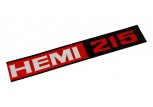 Hemi 215 Air cleaner housing Decal