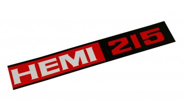 Hemi 215 Air cleaner housing Decal
