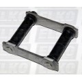 Dodge Plymouth & Valiant - 7/8 inch Rear Leaf Spring Shackle & Bush Assembly 