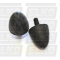 Valiant Dodge & Plymouth Upper Control Arm Factory Type Rubber Bump Stops - PAIR 