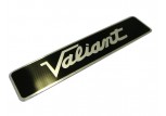 Valiant Dash / Crash Pad " Valiant " Aluminum Foil / Metal Restoration Decal Sticker 